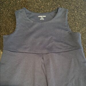 Lands' End Classic Navy Uniform Dress